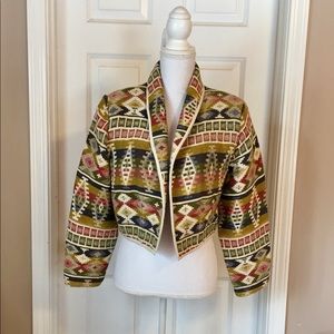 Vintage New Identity Crop Jacket ⭐️